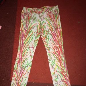 Vans “paint-splattered” print skinny jeans sz 7
